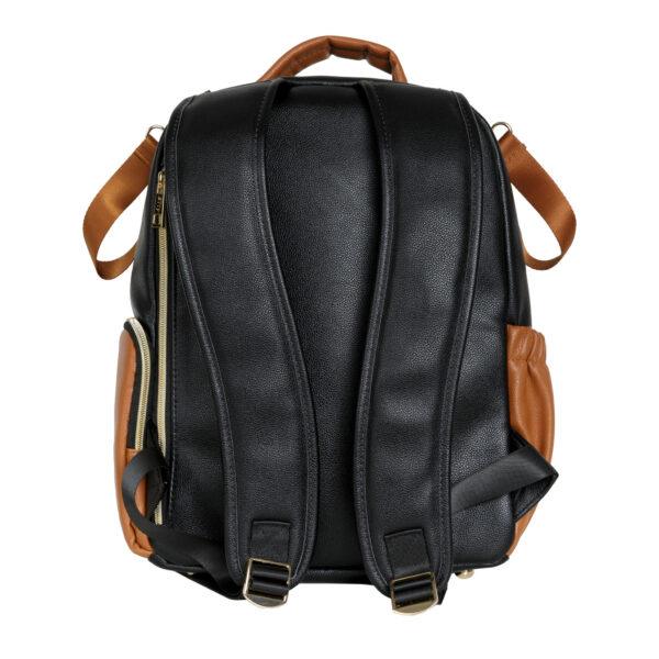 Kleine Wickeltasche – Schwarz-Kaffee – Bild 8