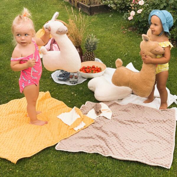 Soft Toy-Pillow Alpaca - Cream - Image 3