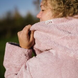 Unisex Hooded Bathrobe - Cotton Terry
