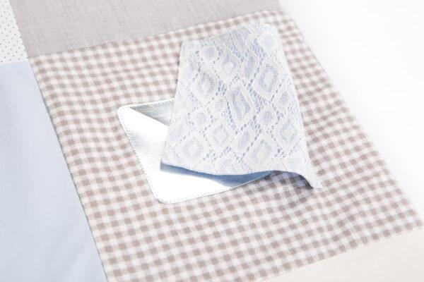 Small baby activity mat, 100x100 cm - Blue - Image 3