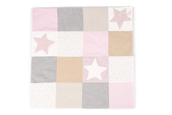 Small baby activity mat, 80x80 cm - Pink - Image 2