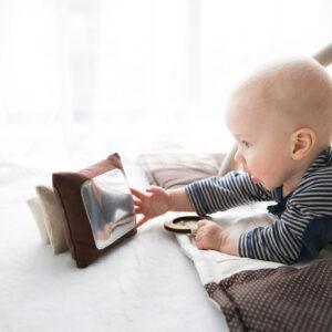Textile baby toy "Pillow heap"