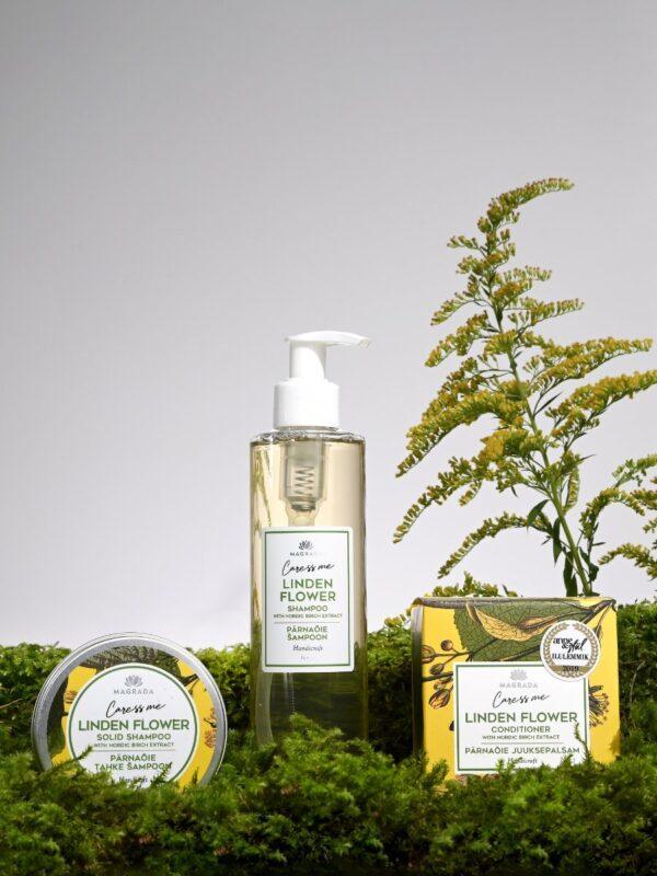 Linden Flower Shampoo With Nordic Birch Extract - 250ml - Image 2