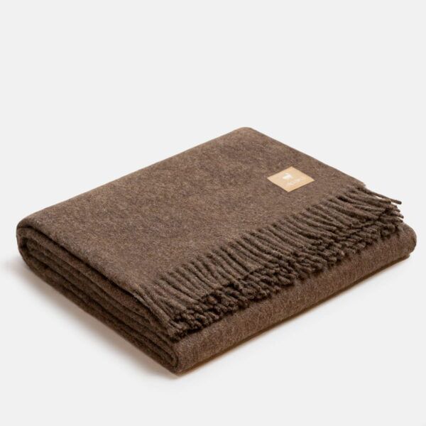 Natural Alpaca Wool Throw - Classic - Image 17