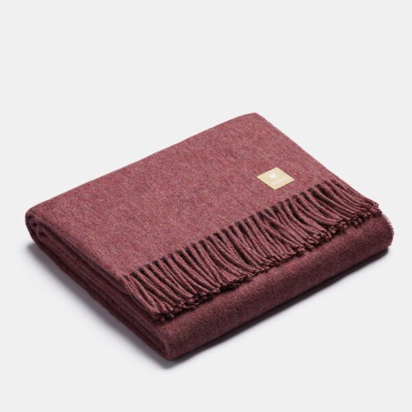 Natural Alpaca Wool Throw - Classic - Image 7