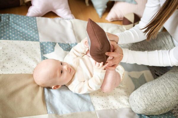 Textile baby toy "Pillow heap" - Image 4