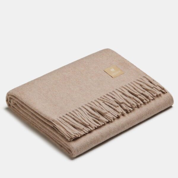 Natural Alpaca Wool Throw - Classic - Image 8
