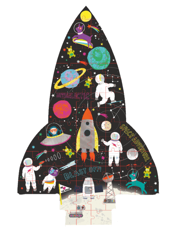 Rocket Puzzle - 80 Pieces
