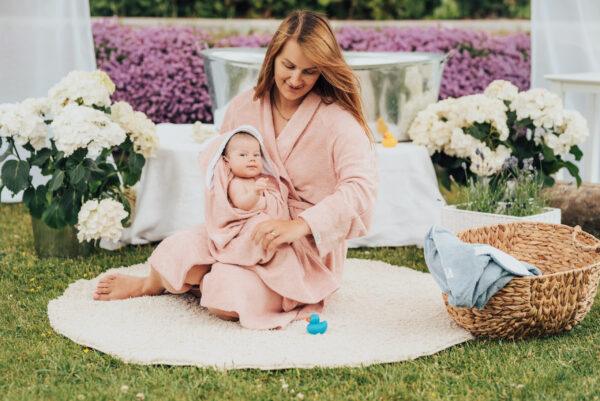 Hooded Baby Bath Towel RABBIT - Image 3
