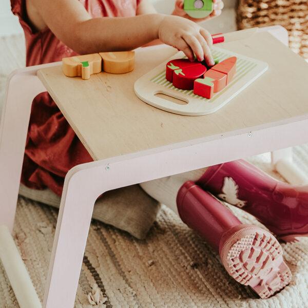 Kleiner Kinder-Tisch (Bauernhof-Tisch) – Bild 5