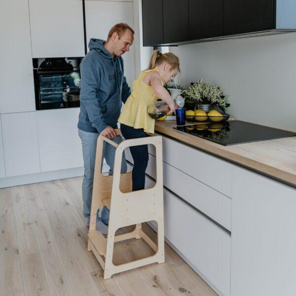 Montessori-Helferturm-Tritthocker – Bild 3