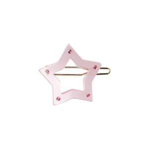 Hair Clip Pink Star - For Kids