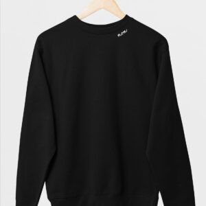 Bio-Baumwoll-Sweatshirt mit Kragenstickerei „Mom“