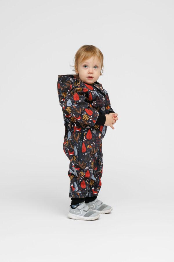 Softshell Onesie for Kids - FOREST - Image 9