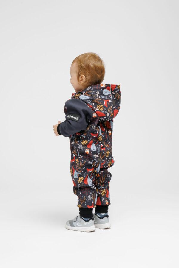 Softshell Onesie for Kids - FOREST - Image 3