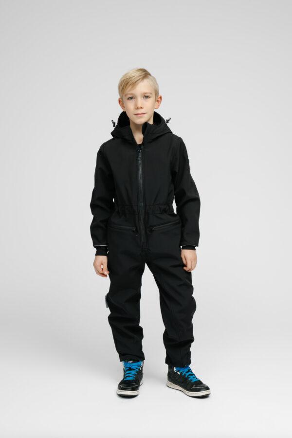 Softshell-Overall für Kinder - NIGHT