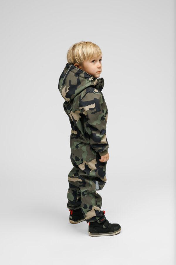 Softshell-Overall für Kinder - MOSS – Bild 2