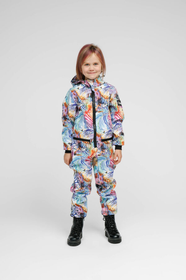 Softshell-Einteiler für Kinder – REGENBOGEN