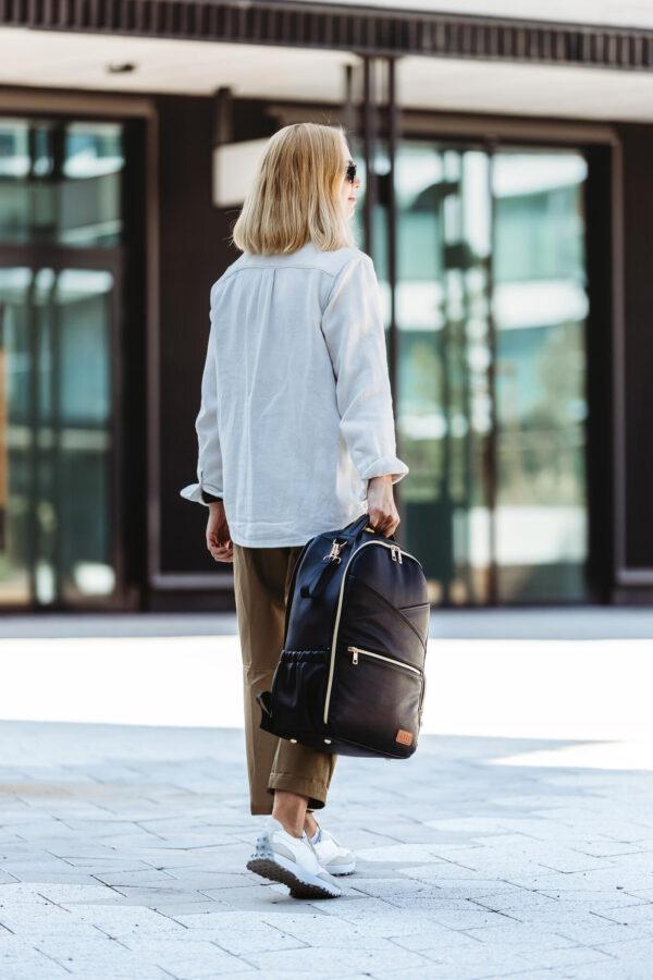 Großer Wickelrucksack – Espresso – Bild 17