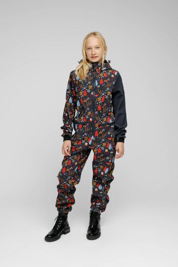 Softshell Onesie for Kids - FOREST - Image 4