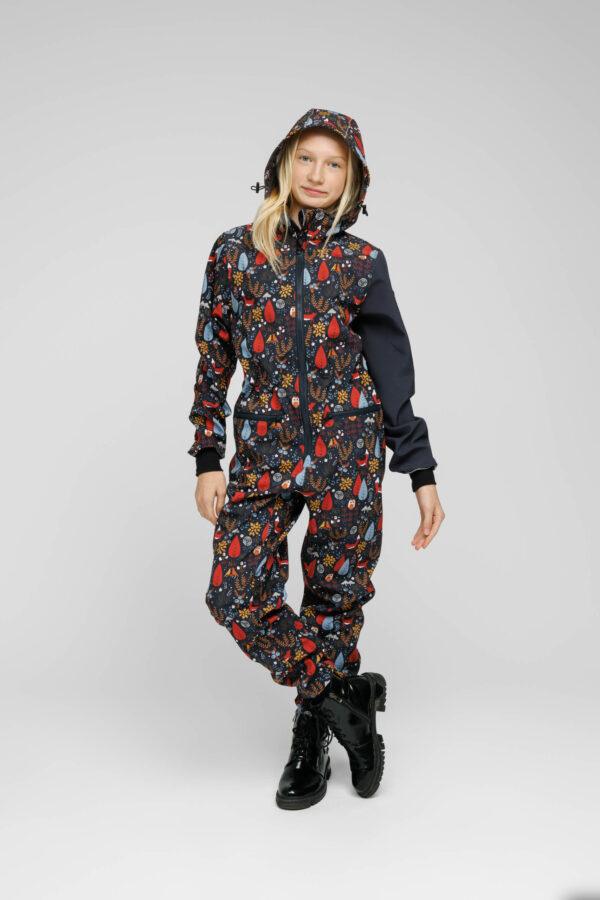 Softshell Onesie for Kids - FOREST - Image 5