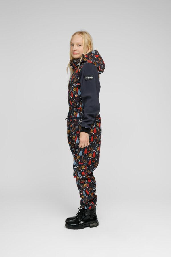 Softshell Onesie for Kids - FOREST - Image 6