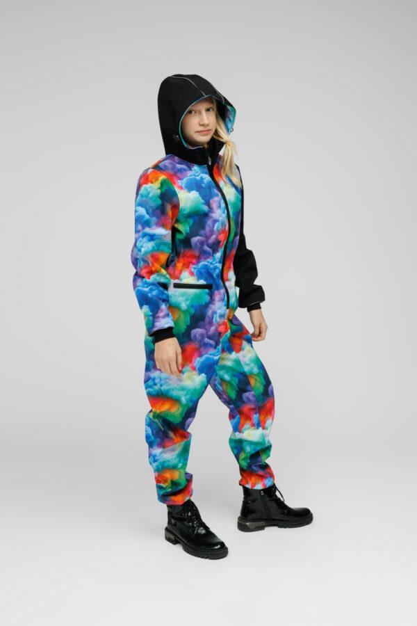 Softshell-Overall für Kinder – CLOUD – Bild 5
