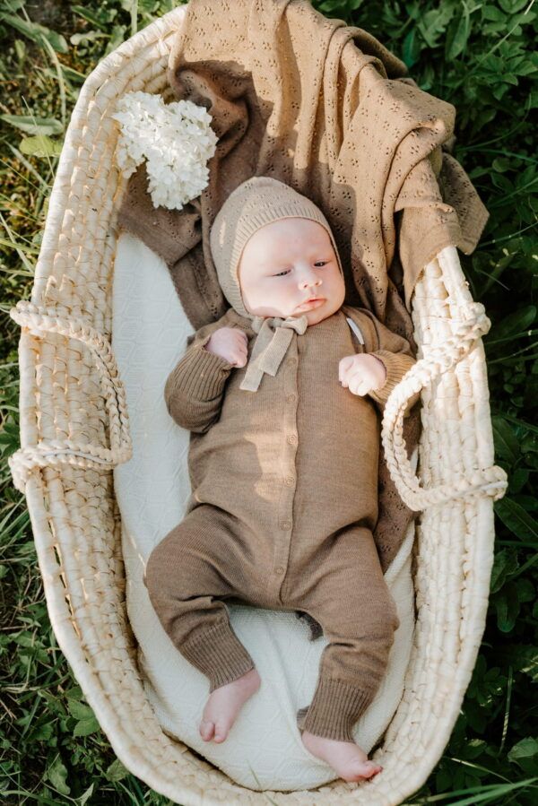 JOY Gift Set For Baby - Blanket, Romper and Bonnet