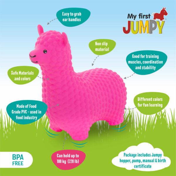 My First JUMPY – Pink Alpaca - Image 5