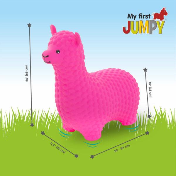 My First JUMPY – Pink Alpaca - Image 2