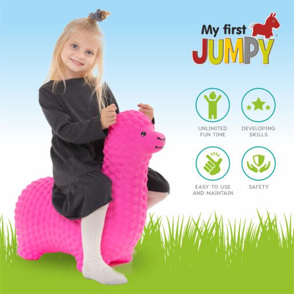 My First JUMPY – Pink Alpaca - Image 3