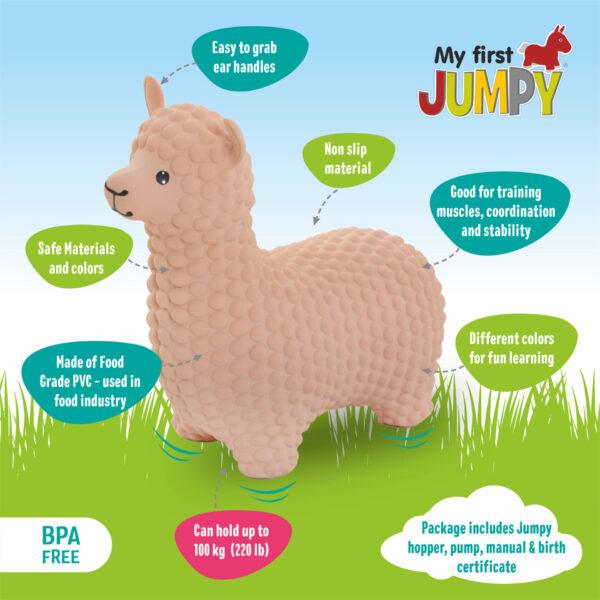 My First JUMPY – Beige Alpaca - Image 2