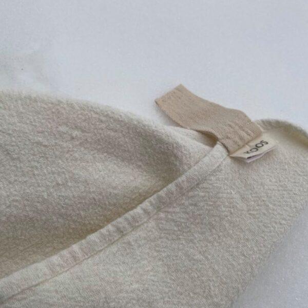 Big Linen Towel - White - Image 3