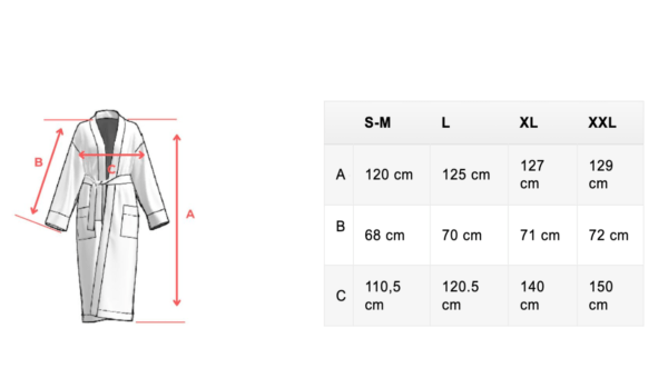 Long Waffle Fabric Robe for Women - Image 13