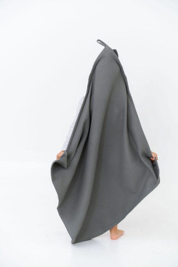 Waffle Fabric Towel with Bunny Ears - Image 5