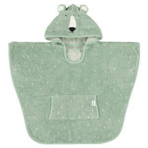 Badeponcho mit Kapuze für Kinder - Mr. Eisbär