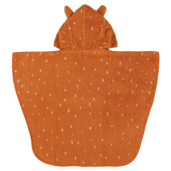 Hooded Bathing Poncho for Kids - Mr. Fox - Image 2