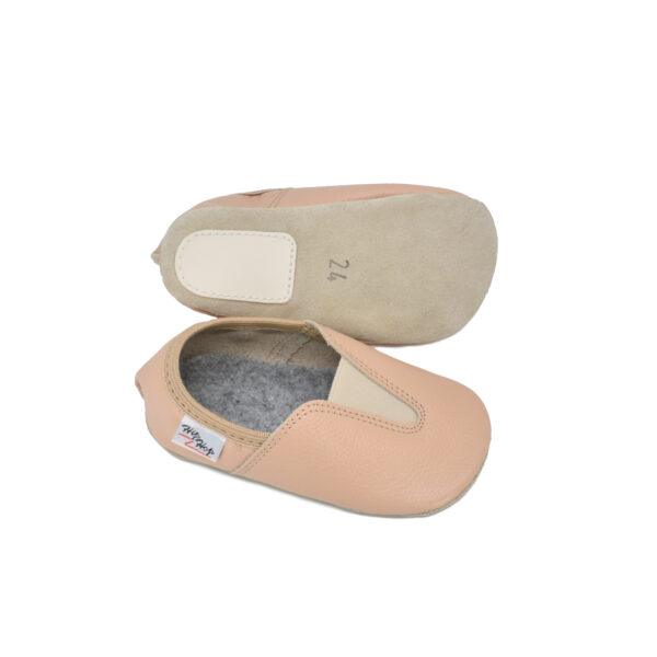 Punsa Kids Barefoot Slippers - Beige - Image 3