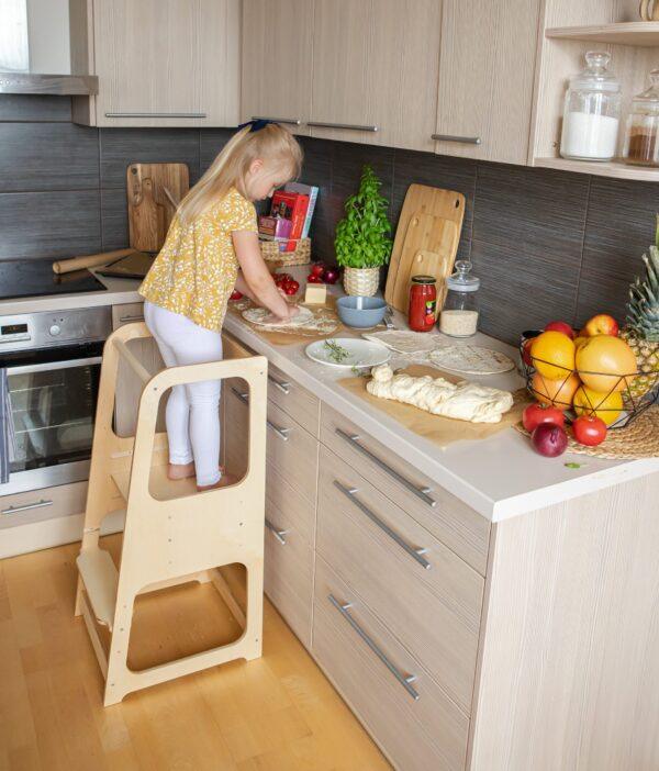 Montessori-Helferturm-Tritthocker