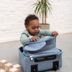 Water-Repellent Travel Trolley for Kids - Mr Elephant