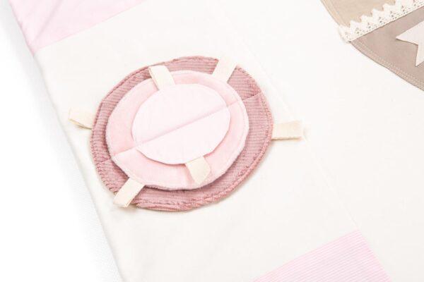 Baby Activity Mat, 120x120cm - Pink - Image 3