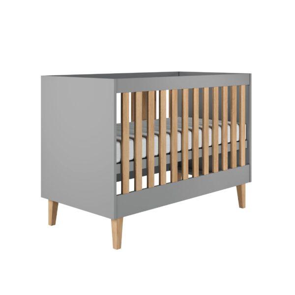 Babybett Kubi - Grau – Bild 3