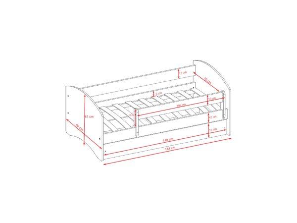 Babydreams Children’s Bed – Excavator - Image 6