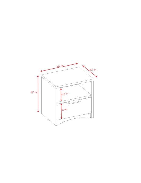 Bedside Table Classic - Image 8