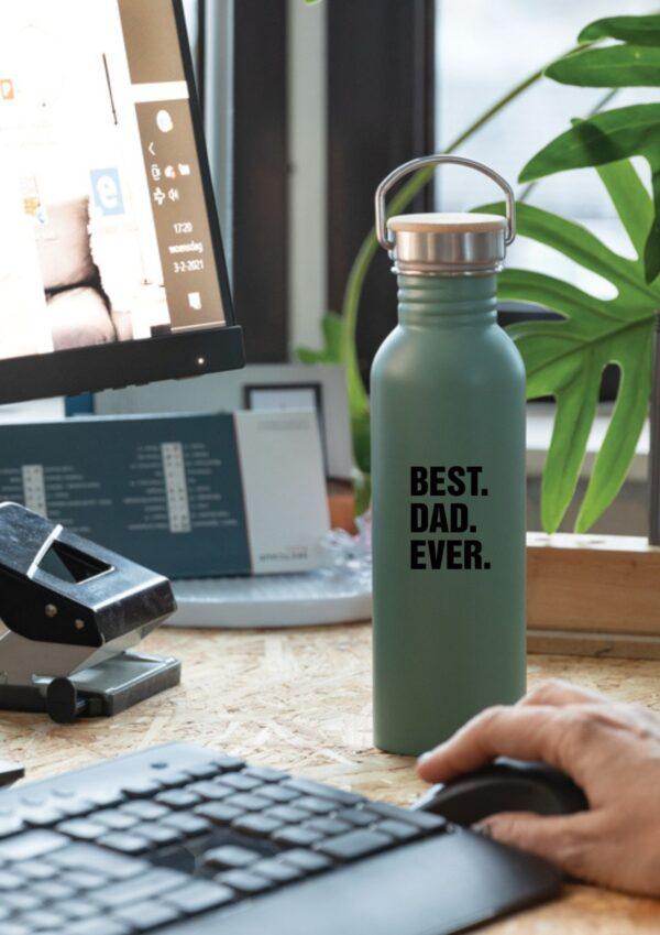 BEST DAD EVER Thermos Bottle - Image 2