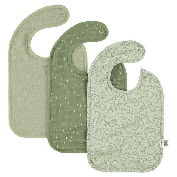 Bib 3-pack mix - Daring Dino - Image 4