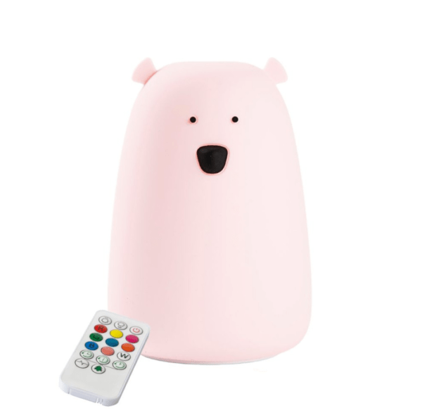 Big Bear Silikonlampe mit Fernbedienung - Rosa – Bild 4