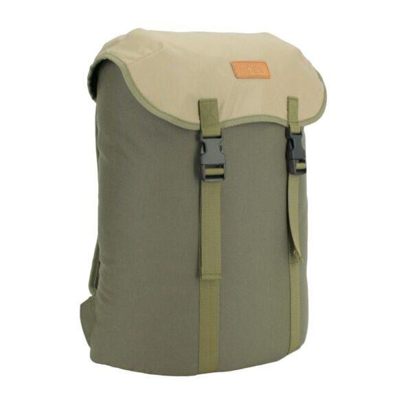Cafe-Rucksack – Khaki & Beige – Bild 3