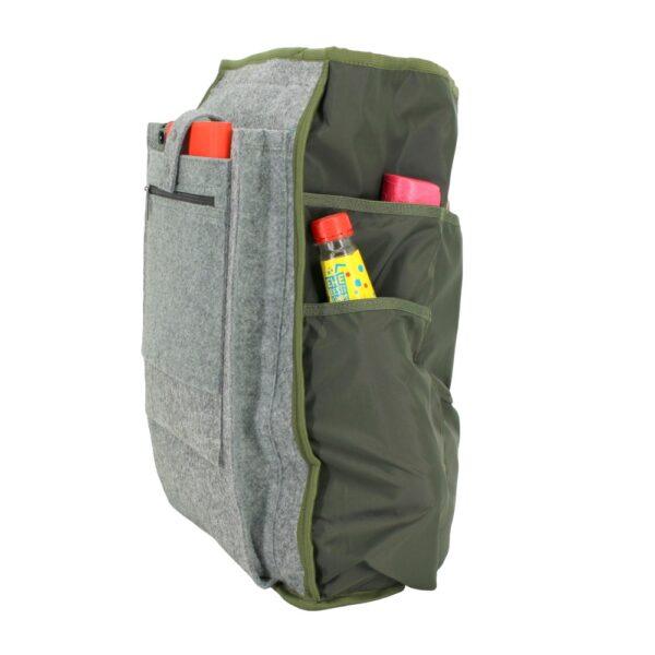 Cafe Rucksack mit G-Haken – Beige – Bild 7