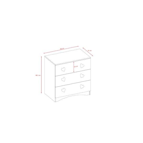 Chest-of-Drawers Julia - Image 3